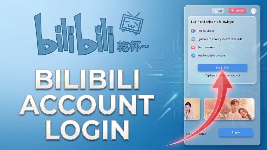 Bilibili account without Chinese phone number