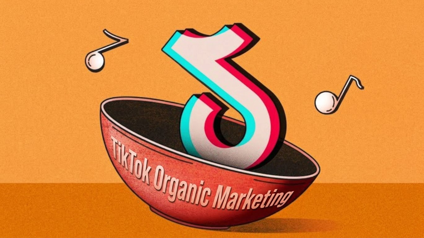 TikTok Organic Marketing strategy showing a creator planning keyword based short videos