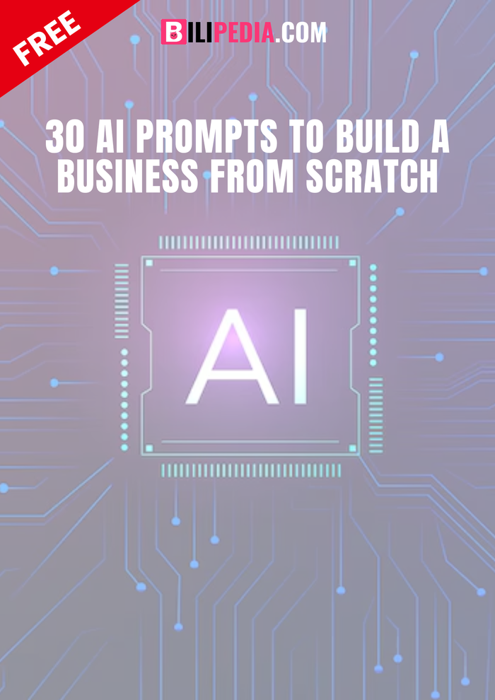 30 AI Prompts to Build a Business From Scratch cover